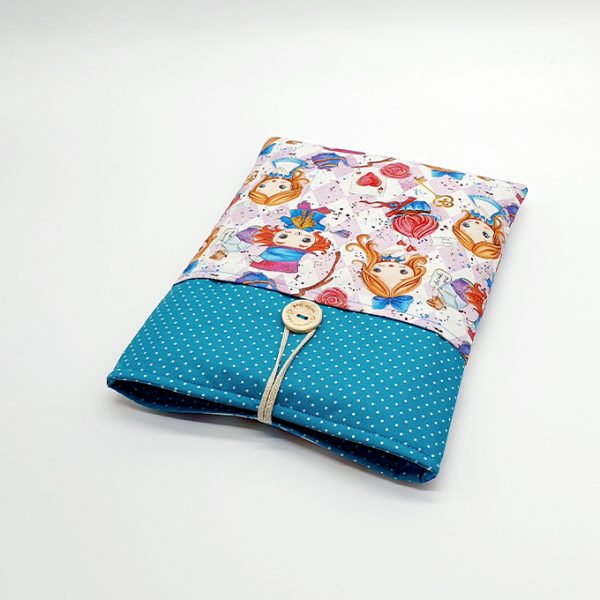 Funda libro alicia en el pais de las maravillas rosa 5