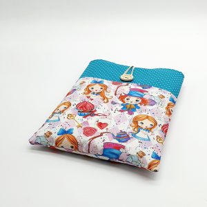 Funda libro alicia en el pais de las maravillas rosa 6