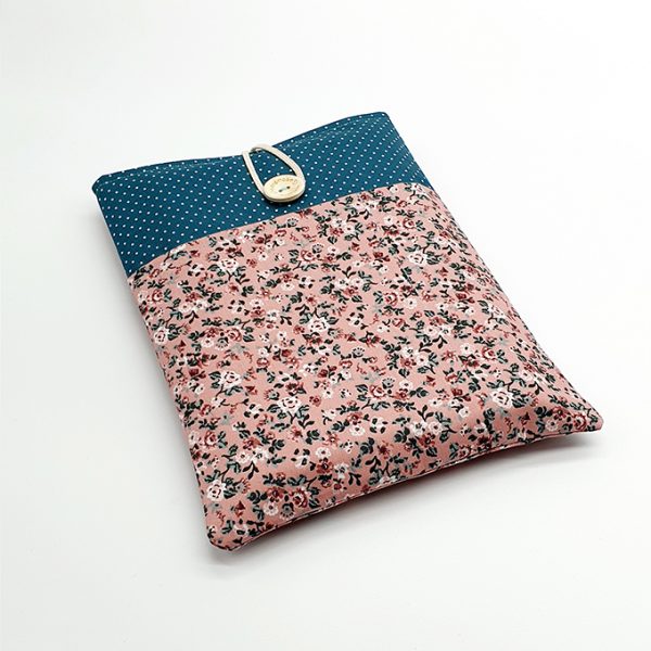 Funda libro flores rosa 7