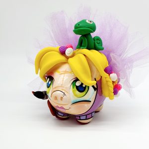 Hucha cerdito Rapunzel 2