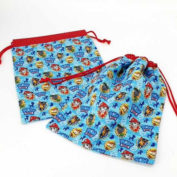 Bolsa almuerzo o muda patrulla canina