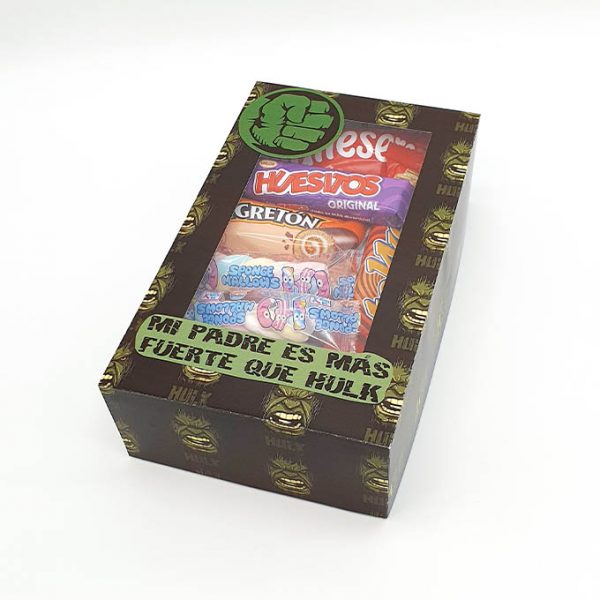 Caja regalo dia del padre hulk