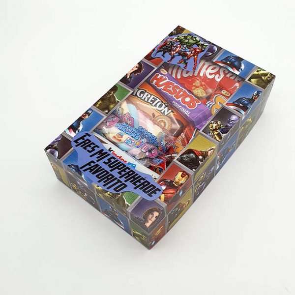 caja regalo dia del padre avengers 3