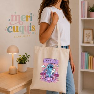 Tote bag Stitch retro