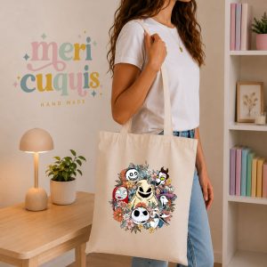 Tote bag pesadilla flores