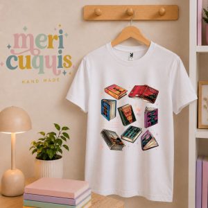 Camiseta Libros Trono de cristal
