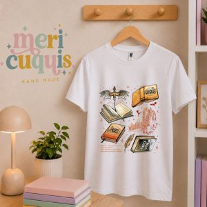 Camiseta libros Alas de sangre