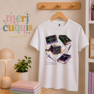 Camiseta libros Powerless