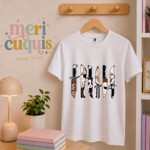 Camiseta personajes Terror