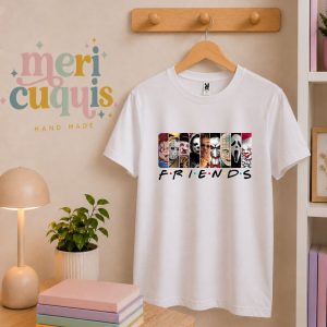 Camiseta personajes terror friends