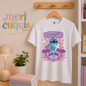 Camiseta stitch retro